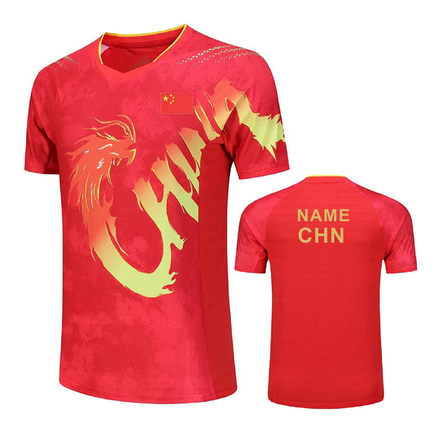Table Tennis Team Championship - Custom Text 2024 CHINA Dragon uniform
