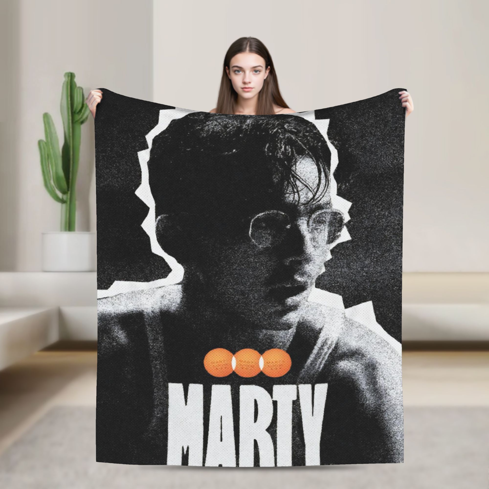 Marty Supreme  Movie Blankets  - Table Tennis Marty Supreme review and price