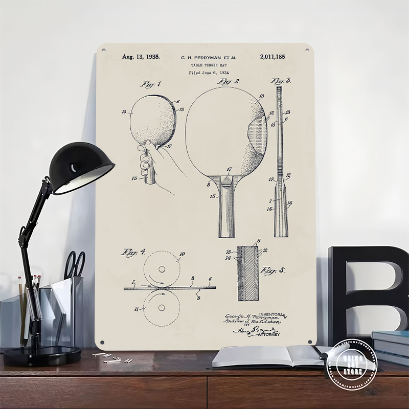 Table Tennis Bat Patent Metal  - Table Tennis Custom Bat review and price