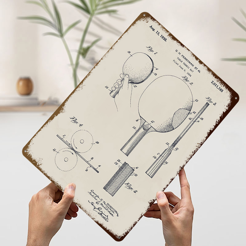 Table Tennis Bat Patent Metal  - Table Tennis Custom Bat review and price