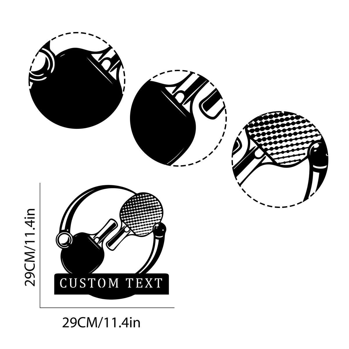 Custom Table Tennis Bats Metal - Table Tennis Custom Bat review and price