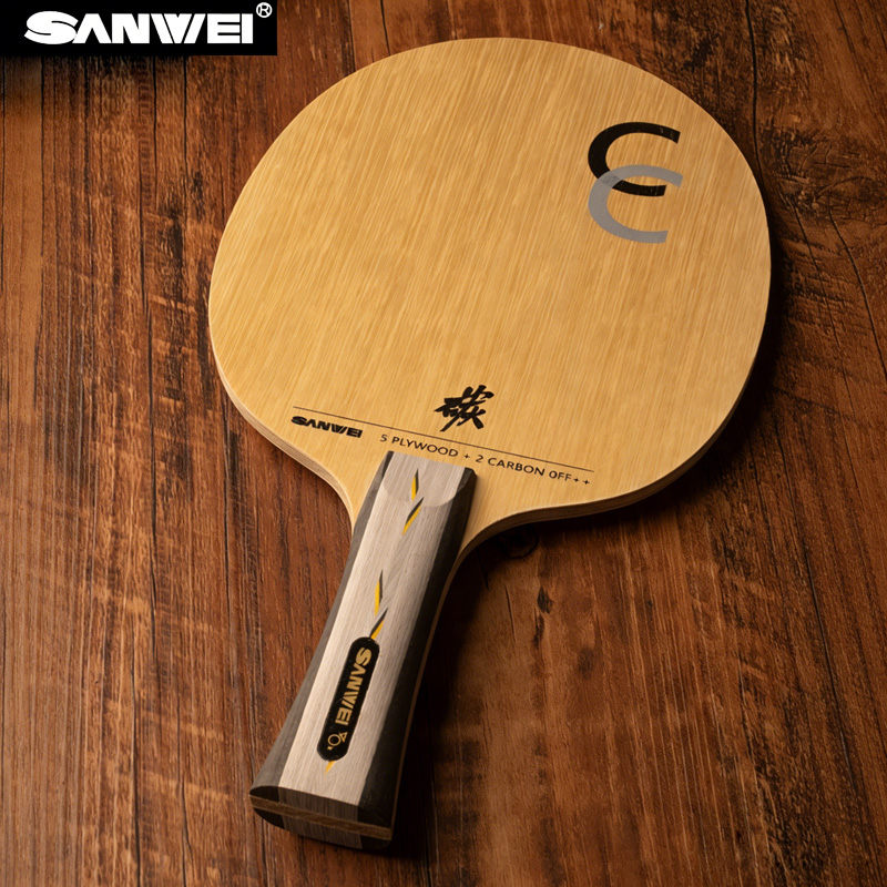 SANWEI CC CLASSIC Carbon Table - Table Tennis Custom Bat review and price