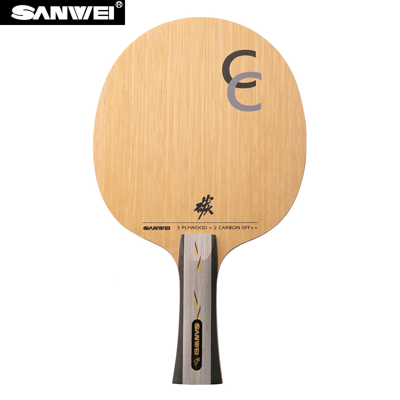 SANWEI CC CLASSIC Carbon Table - Table Tennis Custom Bat review and price