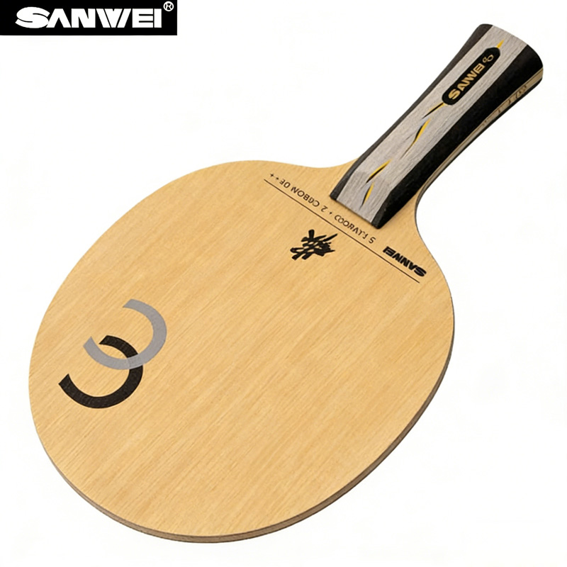 SANWEI CC CLASSIC Carbon Table - Table Tennis Custom Bat review and price