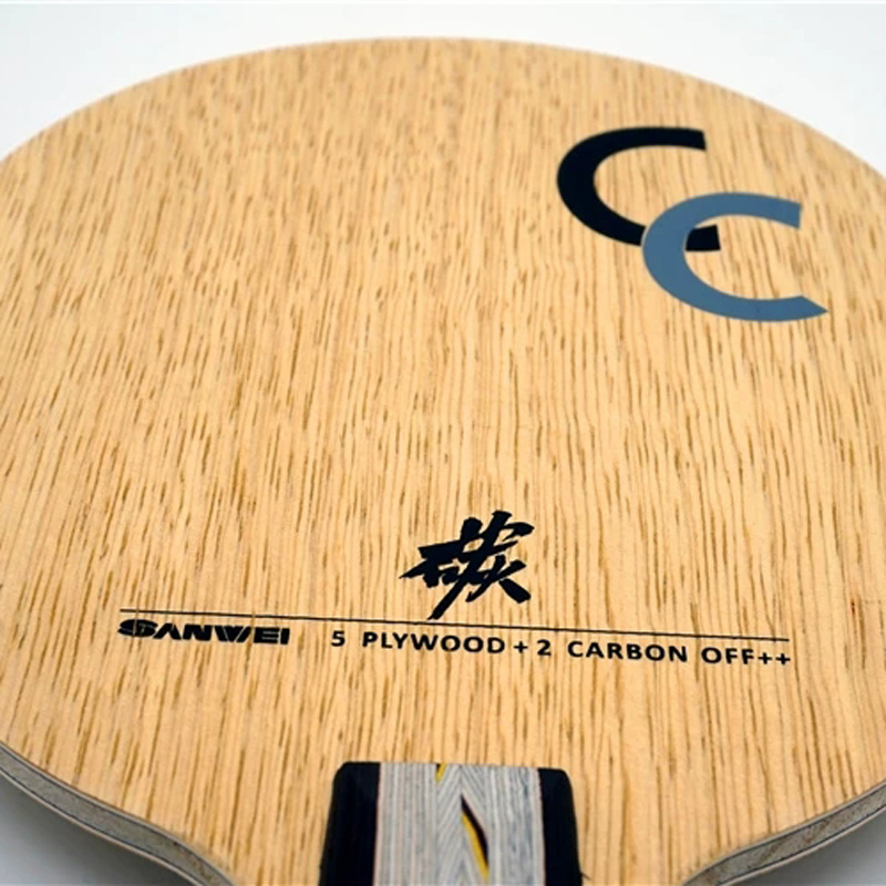 SANWEI CC CLASSIC Carbon Table - Table Tennis Custom Bat review and price