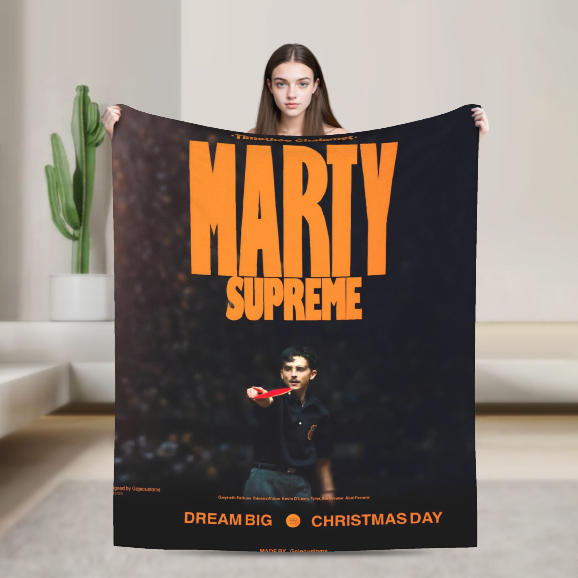 Marty Supreme  Blankets Flanne - Table Tennis Marty Supreme review and price